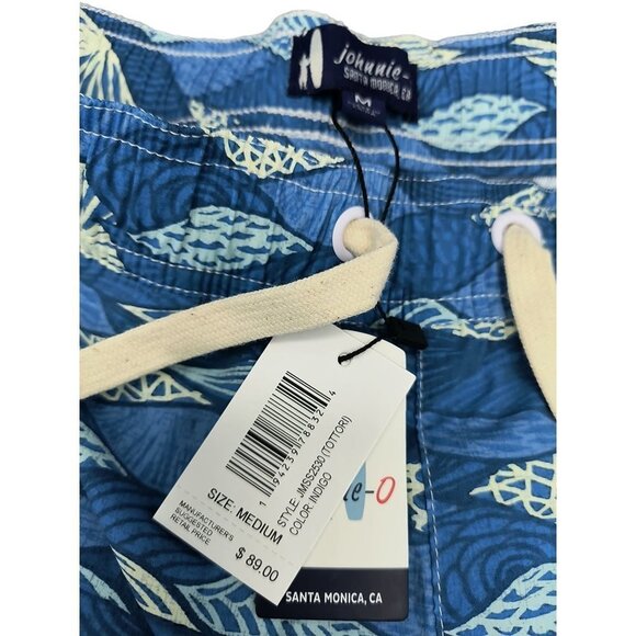 NWT Johnie‎ - O Half Elastic 7" Surf Shorts Mens Medium - Picture 2 of 5